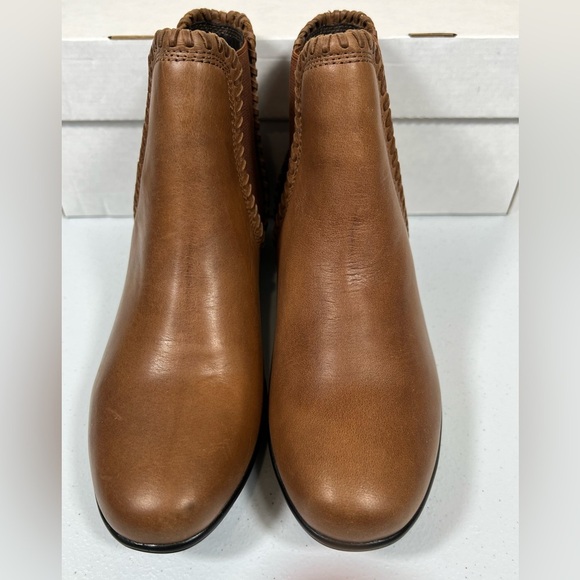 Romika Boots Women’s 37 EU/6.5 US Brown Stretch Laced Pull On Upper Leather New - Picture 2 of 6